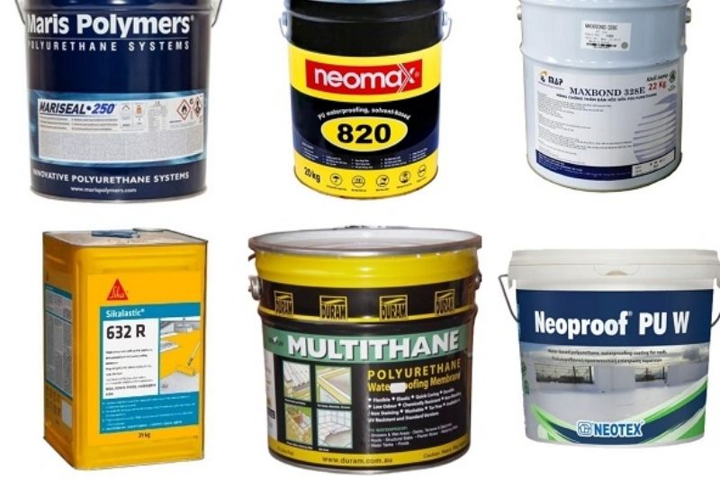 Tổng hợp sản phẩm chống thấm Polyurethane