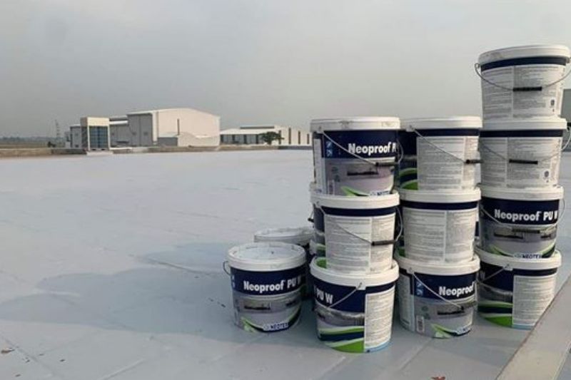 Neoproof PU W - chống thấm sàn mái