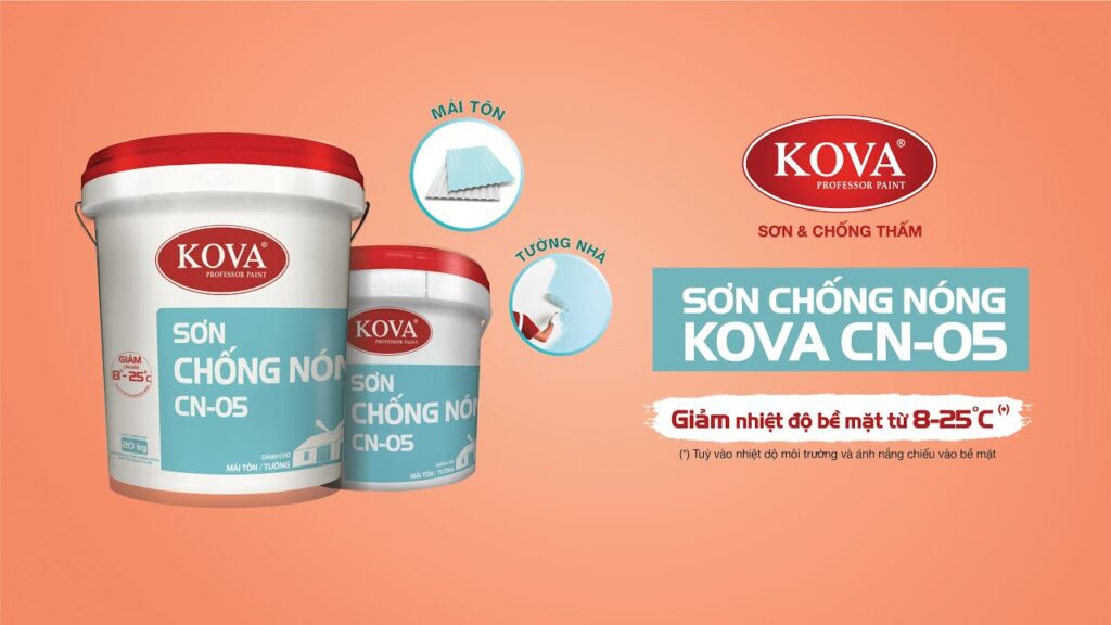 Bảng giá sơn Kova chống nóng tốt nhất năm 2023 Bảng giá sơn Kova chống nóng tốt nhất năm 2023