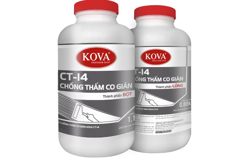 Tìm hiểu về keo chống thấm Kova