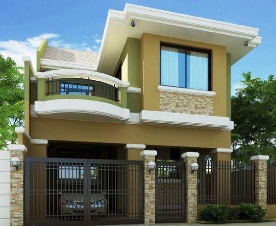 Kết hợp màu nâu và màu xanh