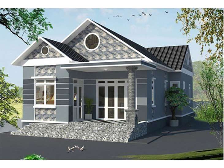 Màu trắng phối với màu xám