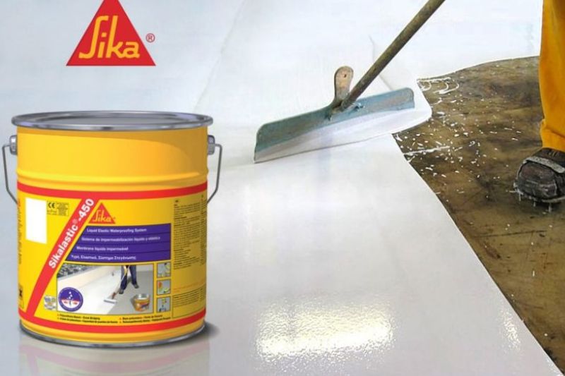 Sikalastic 450 là loại chất lỏng chống thấm 2 thành phần