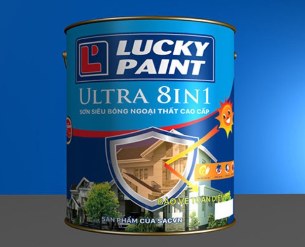 Sơn tường chống thấm Lucky Paint Sơn tường chống thấm Lucky Paint