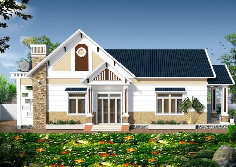 màu sơn nhà cấp 4